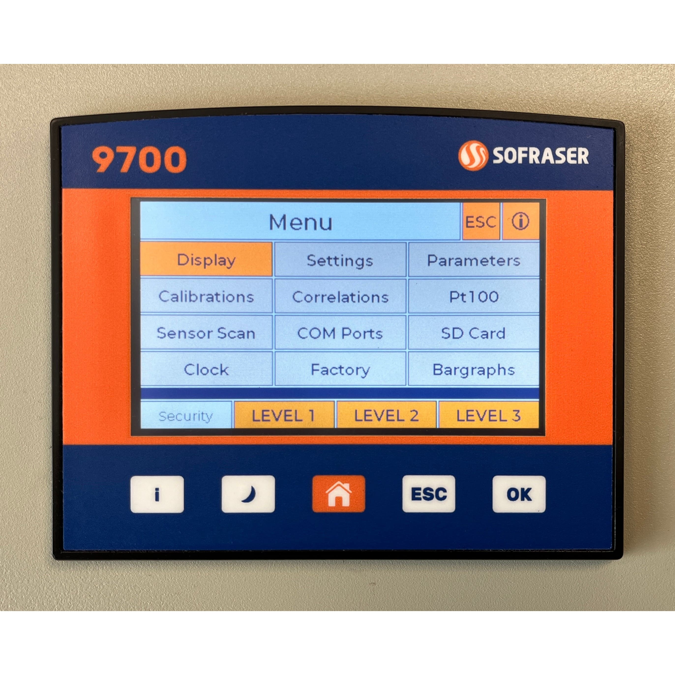 Procesador multisensor para análisis de procesos | 9710 | Sofraser